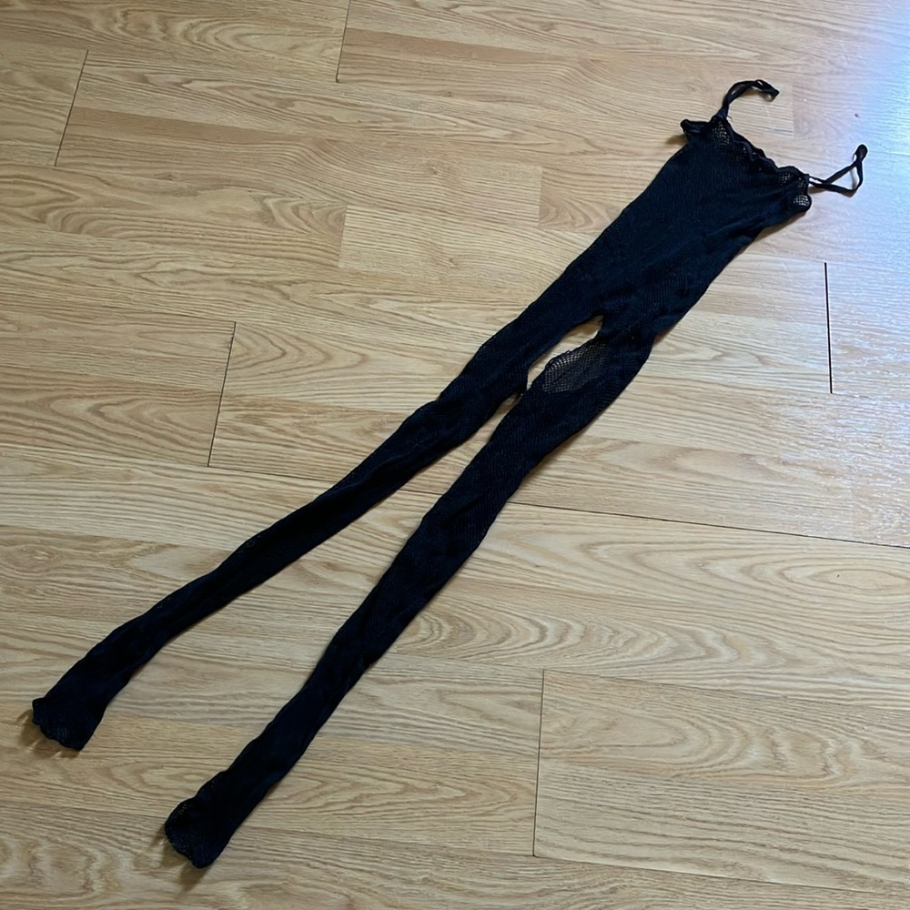 Source Unknown Black Stretchy Sleepwear Leggings